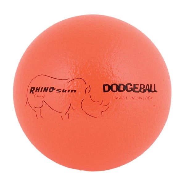 Champion Sports 6.3 in. Rhino Skin Ball, Neon Orange RXD6NOR - main